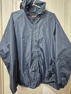 Mens Viking Nylon Lightweight Rain Jacket Size Large